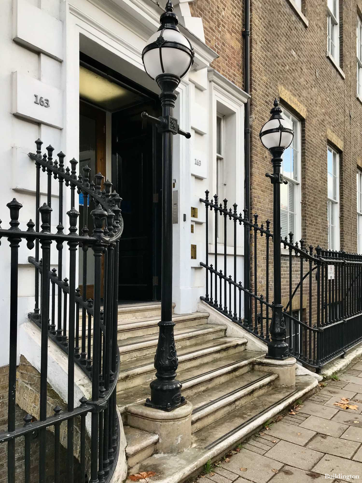 Three Different View of Eversholt Street NW1 - Centre is No 1 Eversholt Street and the Pillars at Euston Station Entrance